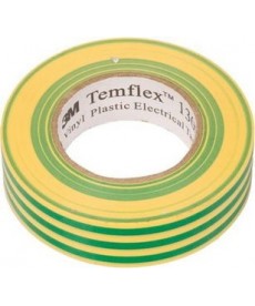 Taśma izolacyjna temflex 1300 19x20 żółto-zielona 3m de272962841