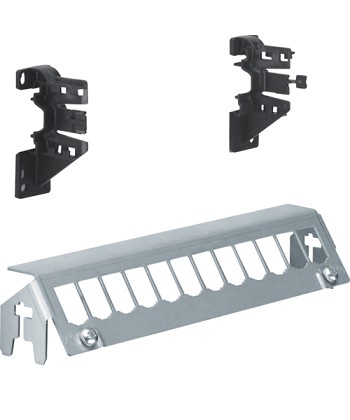 Patch Panel dla 12 modułów BTR, bez modułów, szyna DIN lub płyta montażowa