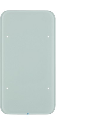 R.1 Sensor dotykowy 1-krotny komfort, biały, szkło