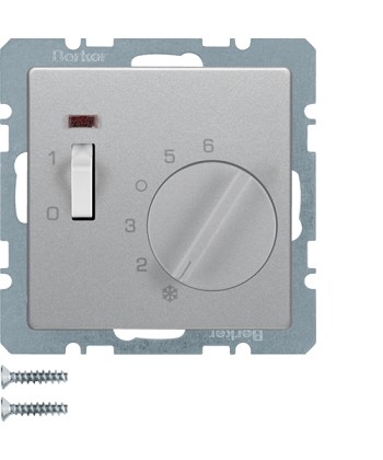 Q.x Regulator temperatur pomieszczenia 24 V ze st kiem zwiern m, elementem cent