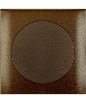Elektroniczny potencjometr obrotowy 1-10 V z pokrętłem regulacyjnym; brązowy, po