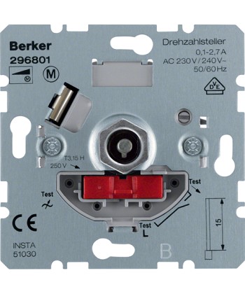 REGULATOR OBROTÓW BERKER 296801