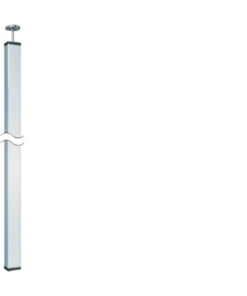 Kolumna jednostronna DA200-80 z mech. rozporowym, wys. 2,5-2,8m, biała