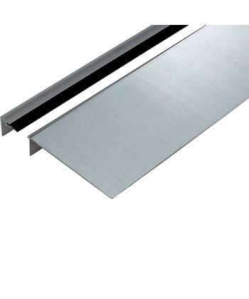 tehalit.BKB Pokr wa kanału ze szczotką LED 250x85mm stal