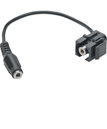 tehalit.WA Wt czka Stereo Jack 3.5mm: 0,2m do pł tki centralnej Ke stone HAGER G