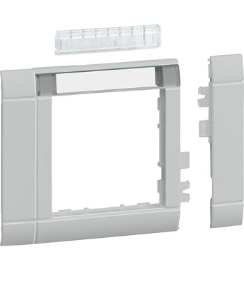 tehalit.WA Maskownica 80mm 1-krotna 55x55mm pole opisowe PC-ABS bezhalog jszar H