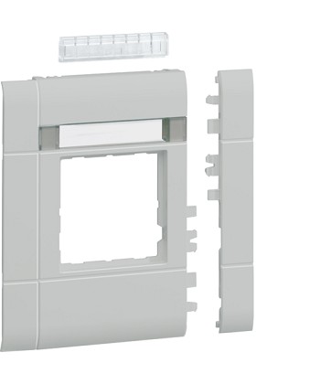 tehalit.WA Maskownica 120mm 1-krotna 50x50mm pole opisowe PC-ABS bezhalogenow j