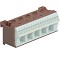 QuickConnect Blok samozacisków fazowy, brązowy, 5x16 + 17x4 mm2, szer. 90 mm
