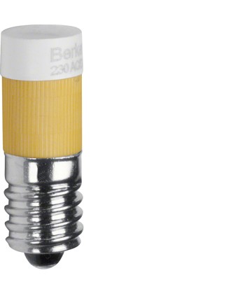 Żarówka LED E10; żółty; Dodatki