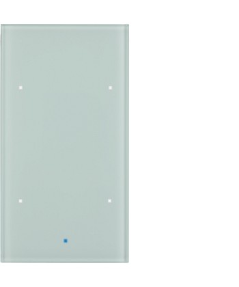TS Sensor szklany dotykowy 2-krotny komfort, szkło, białe