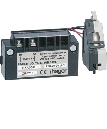 Wyzwalacz podnapięciowy zwłoczny x160-x250 220-240VAC